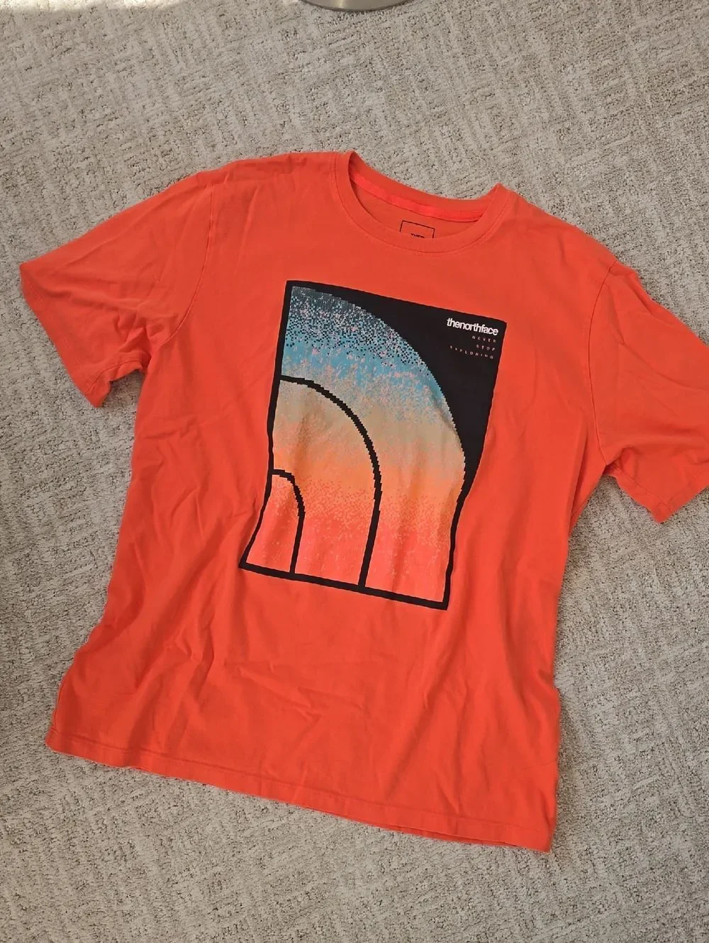 The North Face | Coral-Orange Logo Tee